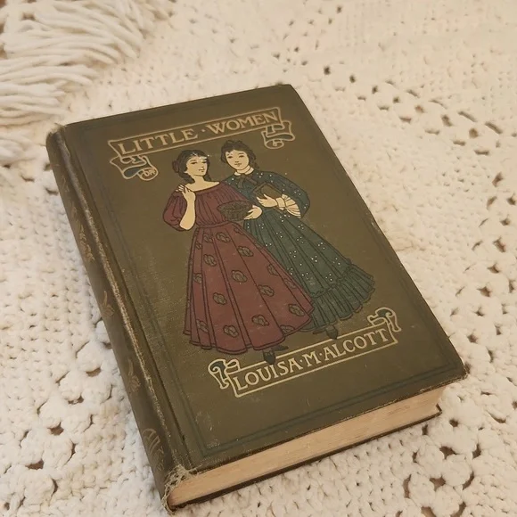 Rare 1913 Little Women by Louisa May Alcott Little Brown and Co Art - Picture 2 of 11
